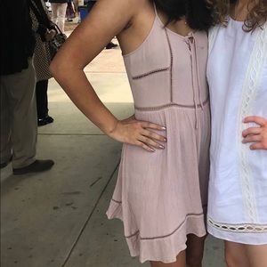 Dusty Rose colored H&M dress